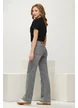Blugi dama gri premium supersoft drepti usor prespalat elastici 