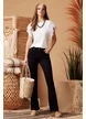 Blugi dama negri premium evazati elastici cu efect push-up
