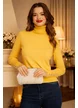 Blugi dama premium evazati albastru inchis cu talie inalta si material fin elastic