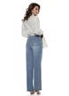 Blugi dama wide premium  fashion trend 2026 foarte moi cu lyocell și cădere fluidă
