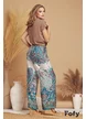 Bluza dama de vara din vascoza premium bej cu nod in talie si colier boho
