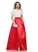 Bluza dama eleganta alba din dantela premium si aplicatii de perle