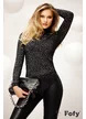 Helanca neagra dama cu fir delicat de lurex