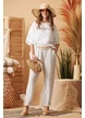 Pantalon dama de in nature premium supersoft curea elastica boho