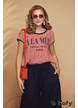 Pantaloni dama de in premium bleumarin cu buzunare laterale si elastic in talie