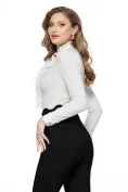 Camasa dama Fofy cu jabou amplu dantelat conturat cu dantela picture - 2