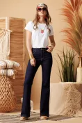 Tricou dama basic alb premium din bumbac picture - 2