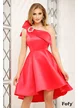 Rochie  Fofy asimetrică elegantă din tafta corai