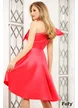 Rochie  Fofy asimetrică elegantă din tafta corai