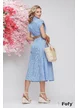 Rochie stil camasa casual din bumbac 100% cu nasturi de lemn si centura