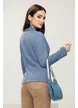 Sacou dama casual din bumbac supersoft bluejeans