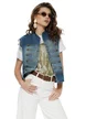 Tricou dama din bumbac premium pelicula aurie imprimeu cactus safari summer 2026