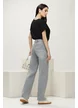 Tricou dama negru premium din bumbac fundita maxi din strasuri