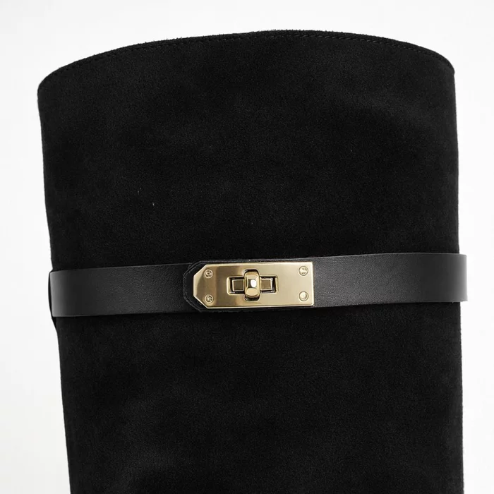 Cizme dama Piele Naturala velur Nege Velvet picture - 3