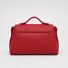 Geanta dama din Piele Naturala Rosie Minimal picture - 4
