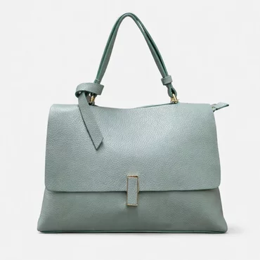 Geanta dama din Piele Naturala Verde pal Milano