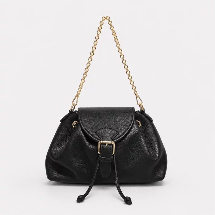 Geanta dama Piele Naturala Neagra Dalia picture - 2