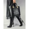 Geanta dama Piele Naturala Neagra Dona