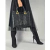 Geanta dama Piele Naturala Neagra Dona