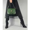 Geanta dama Piele Naturala Verde Lolita