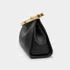 Geanta dama tip clutch din Piele Naturala Neagra Maestro picture - 3