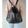Geanta dama tip rucsac Piele Naturala Neagra Ilda