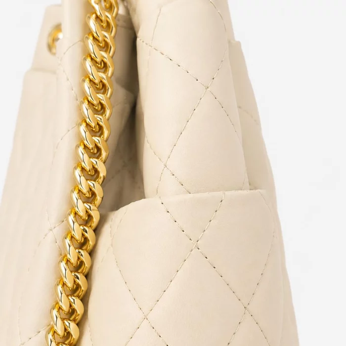 Geanta dama tip sac din Piele Naturala Bej Adoris picture - 5