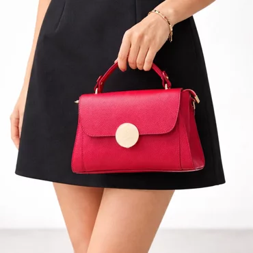 Geanta din Piele Naturala Rosiei Atelier