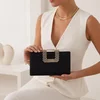 Geantă Elegantă Capri Neagră cu Cristale Aurii – Clutch de Lux pentru Evenimente Speciale picture - 1