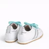Pantofi casual Piele Naturala Albi cu Argintiu Celio picture - 5