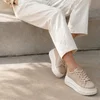 Pantofi casual Piele Naturala Bej Ora picture - 4