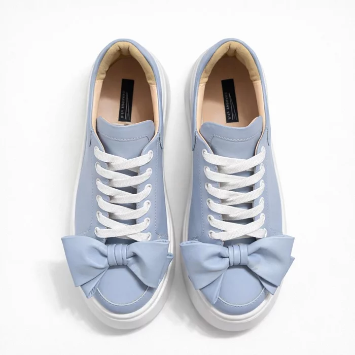 Pantofi casual Piele Naturala Blue Barni B picture - 3