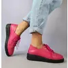 Pantofi casual Piele Naturala fuxia Valco