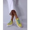 Pantofi casual Piele Naturala Galbeni Lemon Barni