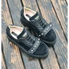 Pantofi casual Piele  Naturala neagra Boa