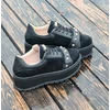 Pantofi casual Piele  Naturala neagra Boa
