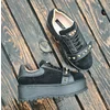Pantofi casual Piele  Naturala neagra Boa