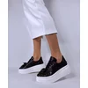 Pantofi casual Piele Naturala Presaj Negru Blaky