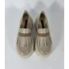Pantofi casual Piele Naturala Print croco bej Camaro