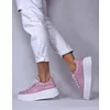 Pantofi casual Piele Naturala Roz Barni