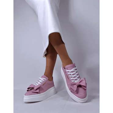 Pantofi casual Piele Naturala Roz Barni B