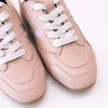 Pantofi casual Piele Naturala Roz cu Argintiu Celio picture - 5