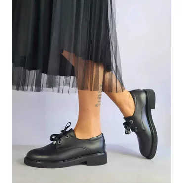 Pantofi casual Piele Naturala Zoe Negri
