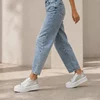 Pantofi casual sport piele eco Argintie Cloud picture - 5