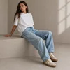 Pantofi casual sport Piele Naturala Bej Lumi picture - 5