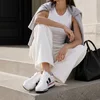 Pantofi casual sport textil albi Flex picture - 4