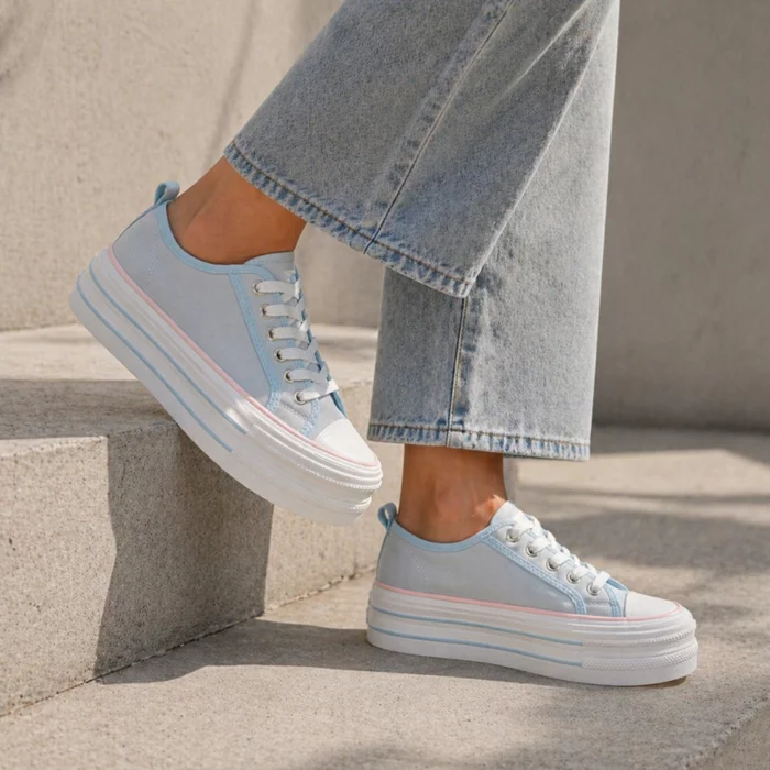 Pantofi casual sport textil Blue Cloud picture - 3