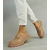 Pantofi dama casual Loafers Delia bej