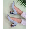 Pantofi dama cu toc piele naturala bleo Marisa