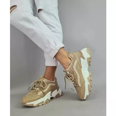 Pantofi dama sport  Kendra Bej
